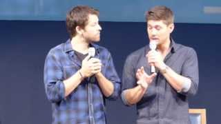JIB 4. Jensen and Misha panel. Jensen: I love you too