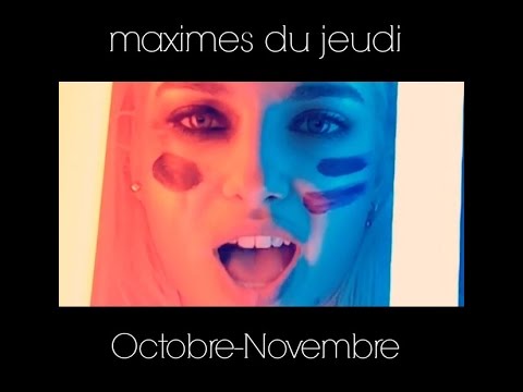Compilation de Maximes Octobre/Novembre
