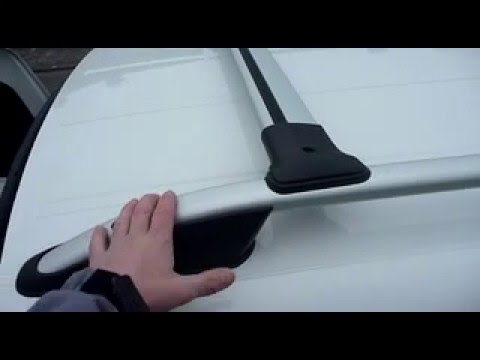 vw caddy roof rack fitting part 2