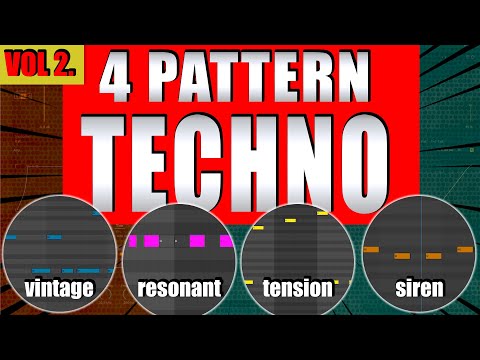 4 Hottest PATTERNS of TECHNO - VOL 2