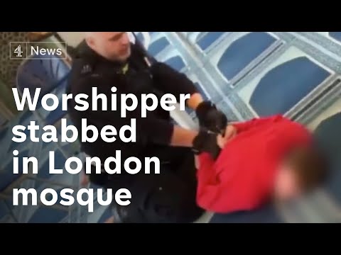 ロンドン・セントラル・モスク襲撃事件：礼拝者が刺された男を逮捕 (London Central Mosque Attack: man arrested as worshipper stabbed)
