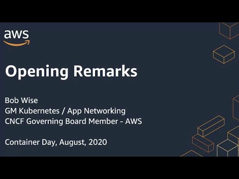 AWS Container Day - Keynote