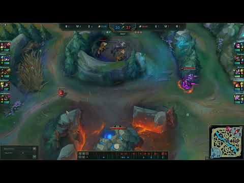 Gigachad Shaco play almost goes wrong with narrow escape.