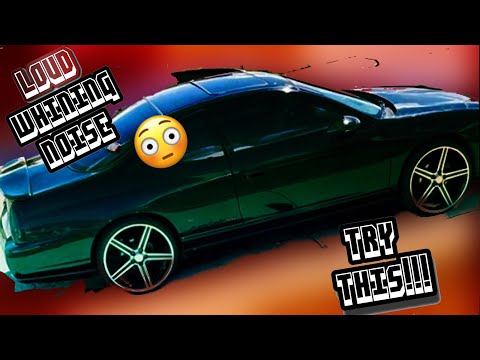 Loud whining noise while trying to start. (3.8 engine) READ COMMENTS!!!!