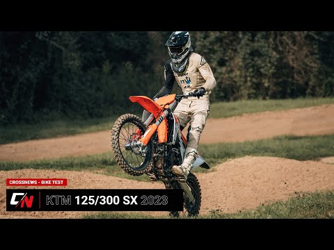 KTM 125 SX und 300 SX Modelle 2023 im CrossNews-Test