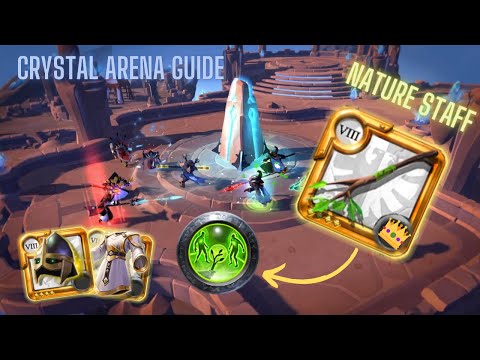 How to CARRY in Crystal Arena with Nature Staff | Guide | Albion Online