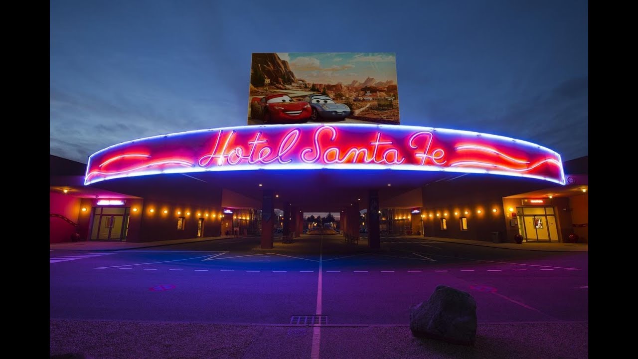Video Tour 2026 del Hotel Santa Fe Disneyland Paris - Instalaciones y habitaciones de Cars.