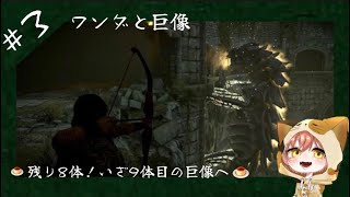 【ワンダと巨像】　残り半分！　いざ９体目の巨像へ　＃３