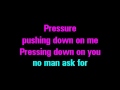 Jedward ft. Vanilla Ice - Under Pressure Karaoke ...