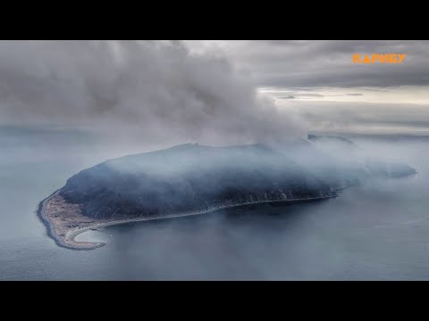 Тушение пожара на острове Недоразумения продолжается