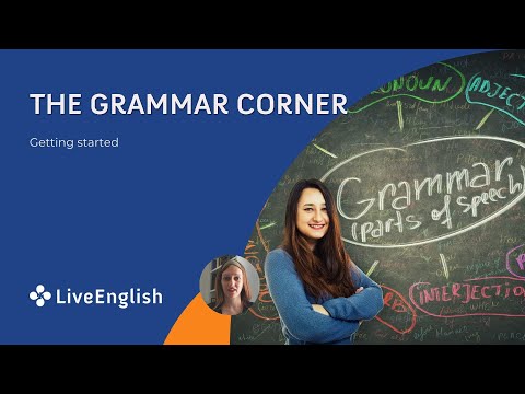 Onboarding Videos -  The English grammar corner