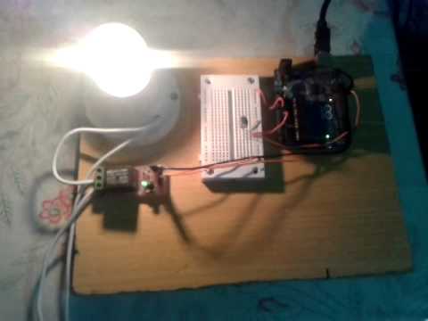 Arduino IR Remote Control 220v Lamp with Relay