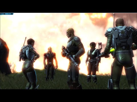 SWTOR KOTFE | Aric Jorgan reacts to male Trooper