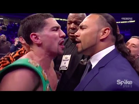 The war of words between Danny Garcia and Keith Thurman begins!