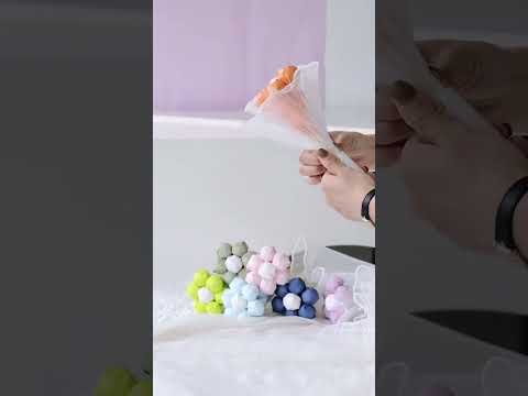 candy bouquet DIY gift packaging 🍭🍭🍭
