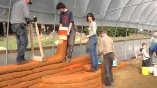 March 23, 2014 - Hyperadobe Workbee on Salt Spring 