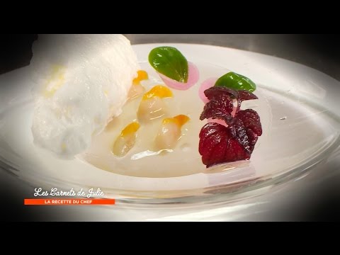 Recipe: Half-cooked shellfish by Thierry Marx - Julie's Notebooks - Shellfish on the menu!