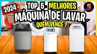Qual Melhor MÁQUINA DE LAVAR ROUPA 2024 ? ANALISE As Top 5 Melhores MÁQUINAS DE LAVAR ROUPA!
