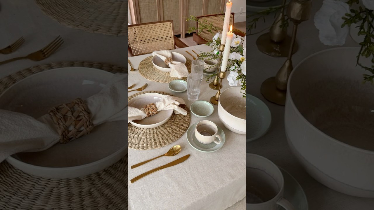 DINING ROOM | EP 5 | SPRING PLACE SETTINGS