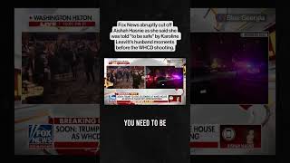 Fox News cut off Aishah Hasnie as she said she was told to be safe.