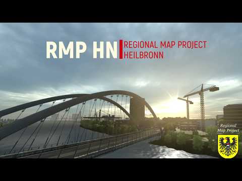 TRAILER |  RMP:Heilbronn 1:1 Map | EURO TRUCK SIMULATOR 2