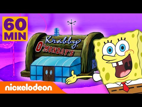 Capa de Bob Esponja | Todas as Versões do Siri Cascudo por 1 Hora! | Nickelodeon em Português