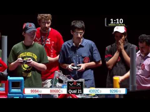 2015 VRC-MS Spir Q21 -  (9084 4302C) 27-Spirit Div-VRC Middle School-VEX Worlds 2015