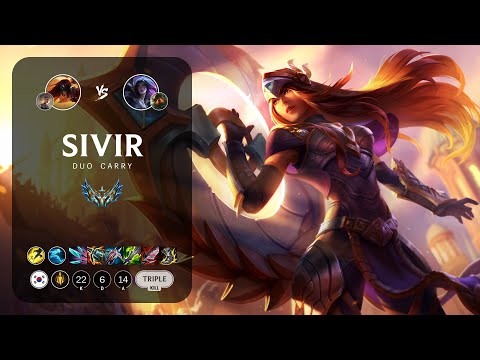 Sivir ADC vs Kai'Sa - KR Challenger Patch 13.13