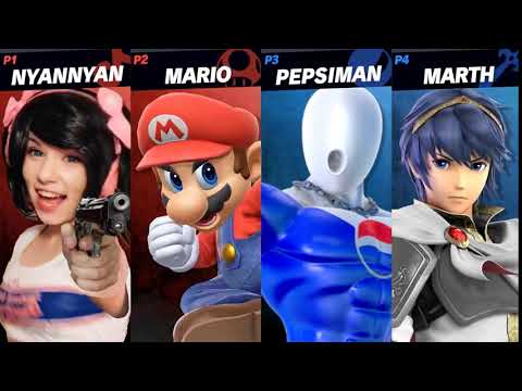 SMASH ULTIMATE DLC - NyanNyanCosplay and Pepsiman