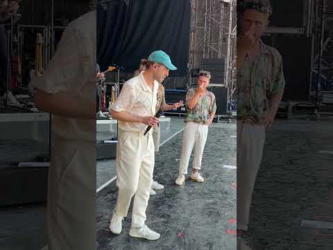 Open Air Gampel 2023 I Lo & Leduc rappen auf Walliserdeutsch