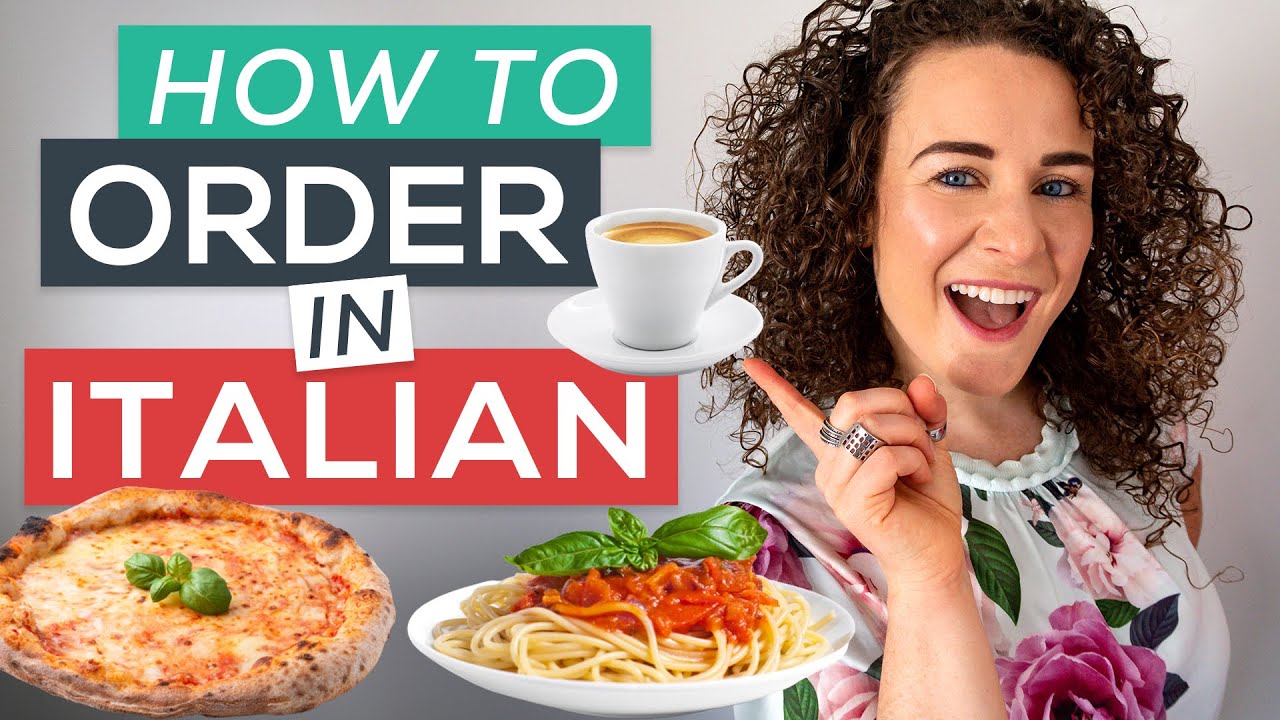 How to Order Food and Drinks in Italian 🇮🇹 FREE PDF [Italian for Beginners]