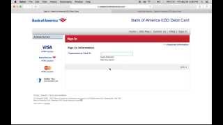Login Bank of America EDD Debit Card | Sign in