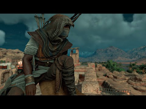 Assassin's Creed Origins | Perfect Stealth Kill and Legendary Cobra Outfit - PC Gameplay