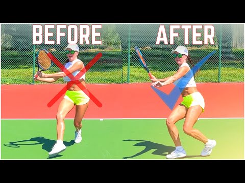 Teaching Anna How to Play the Short Forehand | 3.0 NTRP Tennis Lesson thumbnail