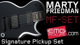 Video thumbnail for "Marty Friedman" EMG MF Signature Pickup Set by EMGtv