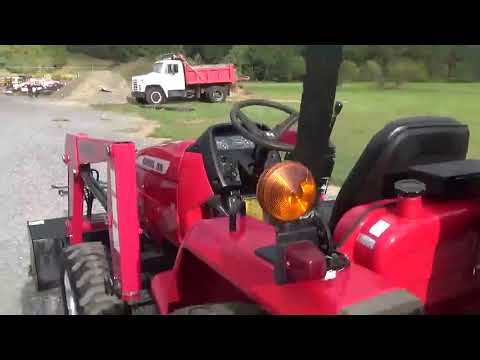 2011 Mahindra 2816 Compact Tractor Loader Backhoe 4X4 540 PTO Gear Drive For Sale
