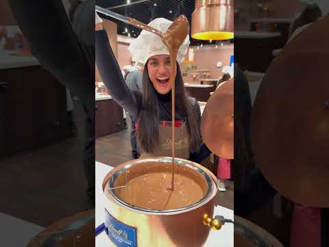 UNLIMITED chocolate at the Lindt Factory!