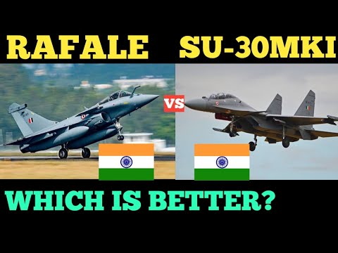 RAFALE VS SU-30MKI FIGHTER JETS SPECIFICATIONS COMPARISON.