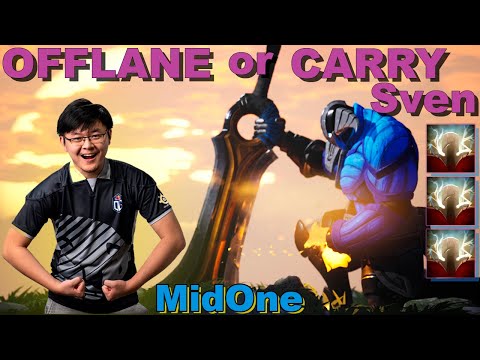 MidOne - Sven OFFLANE as a CARRY
