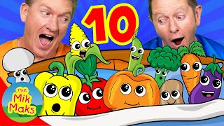 IN and OUT Ten in the Bed Vegetables gameplay video by jwhite, 2:50 duration