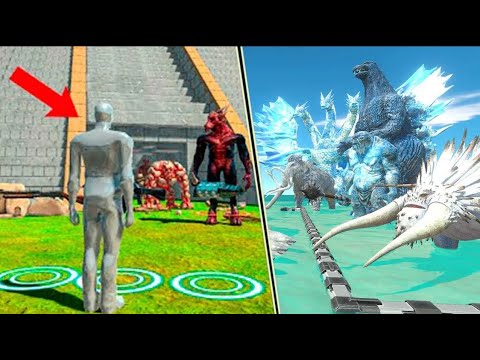 🔥FPS Avatar Rescues Ice Monsters and Fights Sea Monsters - Animal Revolt Battle Simulator