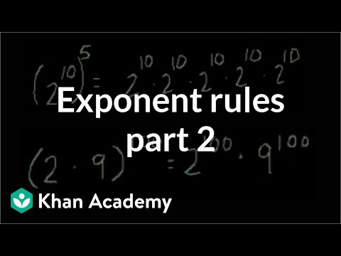 Using exponent rules to evaluate expressions