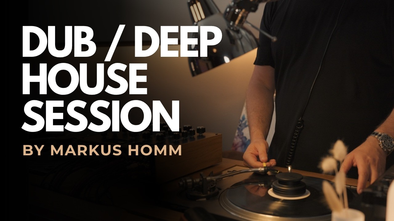 WAX LOUNGE | Session 014 | Dub / Deep House Vinyl Set by Markus Homm