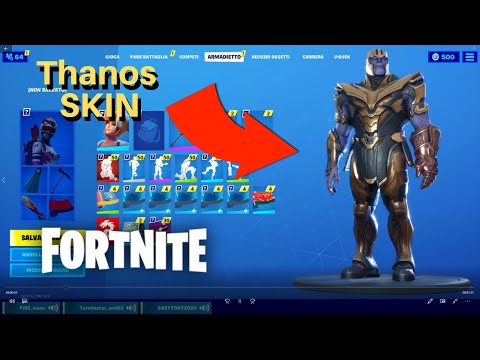 il ritorno di Thanos su Fortnite
