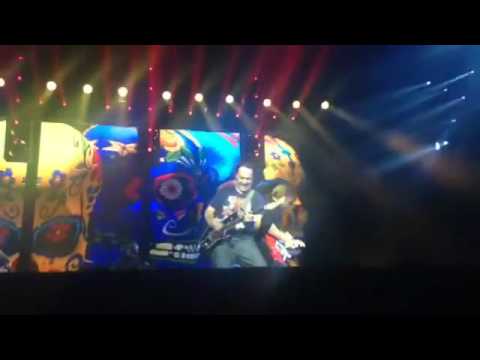 Rafael Martinez-Campos con MANÁ en Madrid 2015