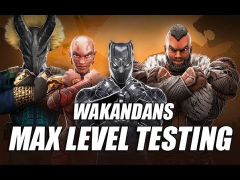 How far can Max Level Wakandans go in Ultimus VII?  - Marvel Strike Force