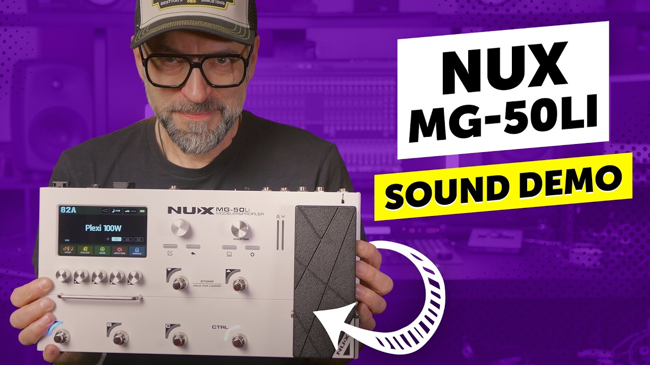 One Unit for Modeling & Profiling? | NUX MG-50Li – Review & Sound Demo