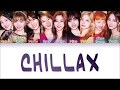 TWICE 트와이스 CHILLAX Color Coded Lyrics Eng Rom Han 가사