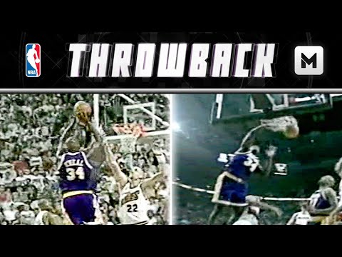 Young Shaq TERRORIZING The Western Conference in 98 💪