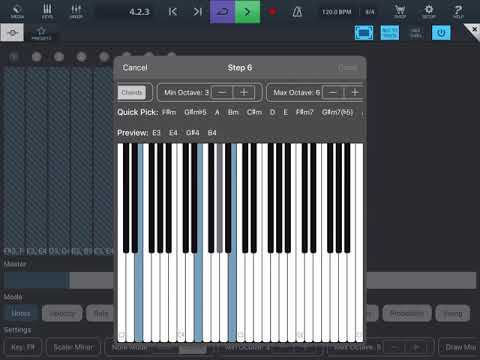 StepBud AUv3 Midi Sequencer Editor - How to use it and record in Cubasis 2